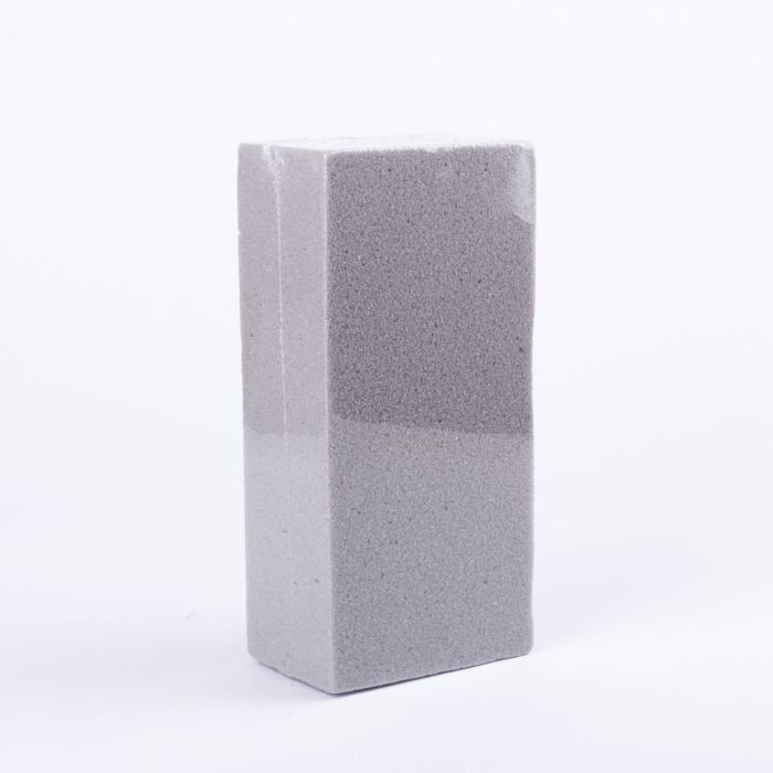 Floral foam block BEBO for artificial flowers, grey, 9x4.3x3/23x11x7,5cm