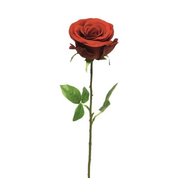 Velvet rose RUYUN, red, 18"/45cm