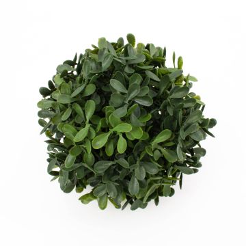 Artificial boxwood ball FRITZ, plastic grid, Ø 5"/13cm