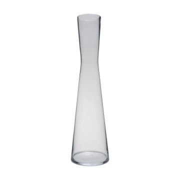 Slim flower vase SYRMA made of glass, transparent, 40cm, Ø10cm