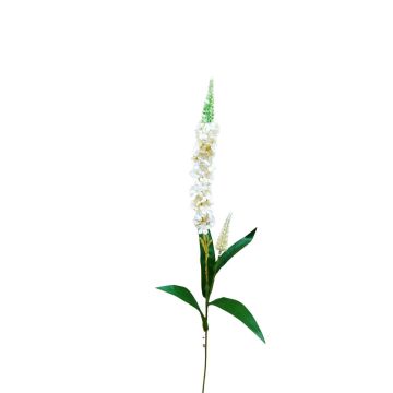 Artificial flower Speedwell RUNHERDA, white, 30"/75cm