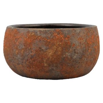 Ceramic bowl OLEG, rusty brown, 5.5"/14cm, Ø11"/29cm