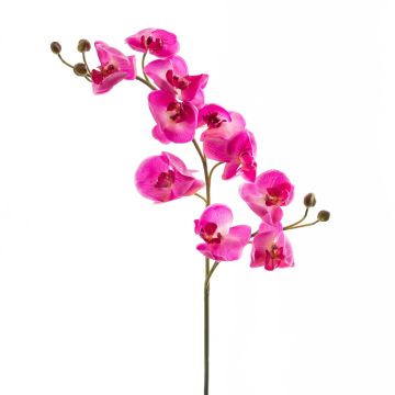 Plastic flower Phalaenopsis orchid STINA, pink, 3ft/90cm