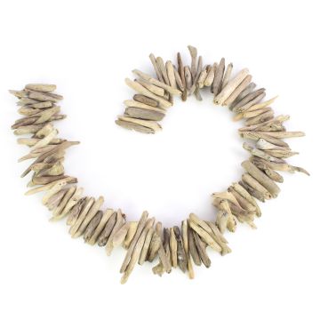 Driftwood garland WENDY, white limed, 3ft/105cm