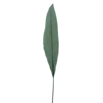 Artificial aspidistra leaf MALEKO, Eco Collection, green, 31"/80cm