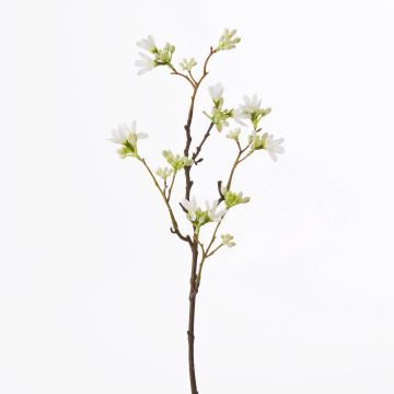 Artificial seven-son flower Branch MAREN, white, 20"/50cm