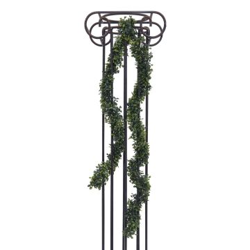 Plastic boxwood garland HEINZ, 6ft/190cm, Ø 3.9"/10cm