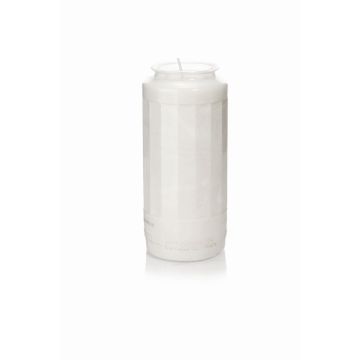 Grave light JALARIN, white, 15cm, Ø6,5cm, 168h