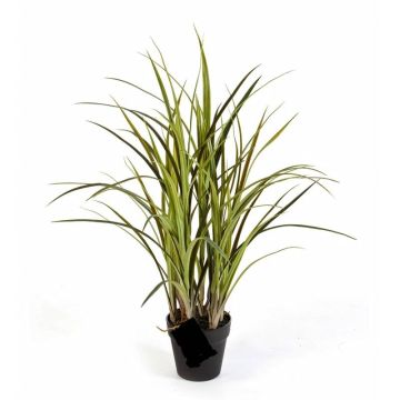 Plastic reed grass HANNI, green, 30"/75cm