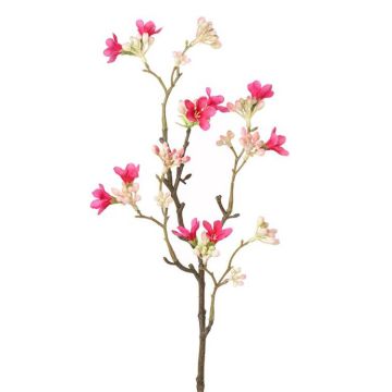 Decorative seven-son flower HEDDA, pink, 20"/50cm