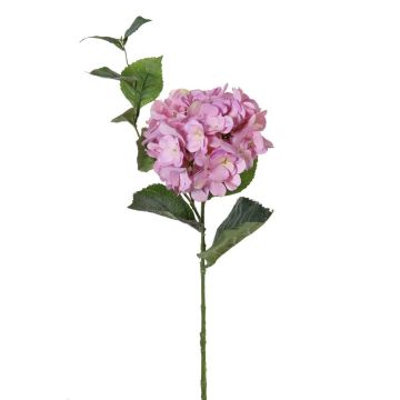 Silk Hydrangea ASUKA, purple, 31"/80cm, Ø 5.9"/15cm