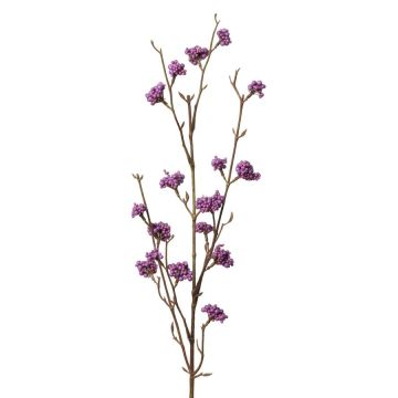 Decorative spray Callicarpa bodinieri LARINA with berries, violet, 28"/70cm