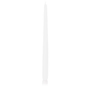 Table candle / Household candle PALINA, white, 16"/40cm, Ø1"/2,5cm, 15,5h - Made in Germany