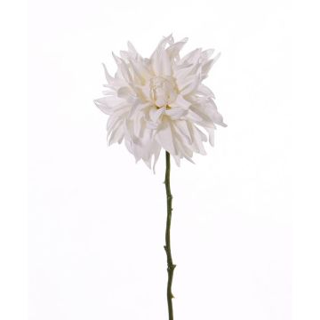 Decorative dahlia SMILA, cream, 22"/55cm, Ø 4.7"/12cm