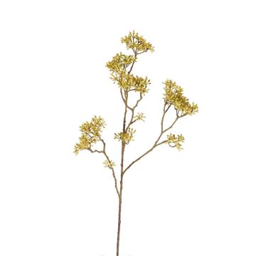 Decorative dogwood KAROLINA with buds, green, 28"/70cm