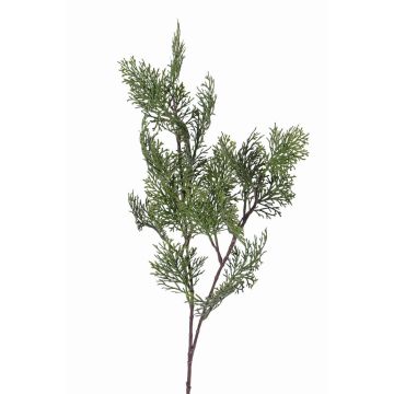 Artificial cypress branch FROWIN, green, 31"/80cm