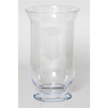 Lantern glass LEA OCEAN, cylinder/round, clear, 12"/30cm, Ø7"/18cm 