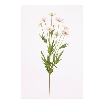 Textile flower daisy LASAI, pink, 30"/75cm