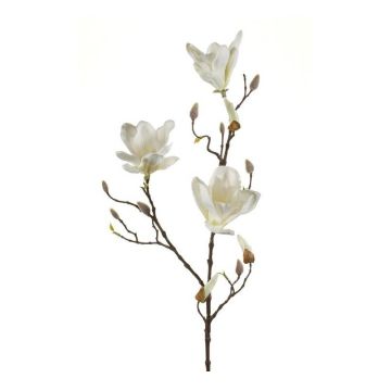 Fake magnolia MALVAO, cream, 3ft/90cm