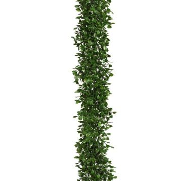 Artificial boxwood garland KILPAS, 6ft/180cm