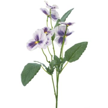 Artificial branch Pansy SIREL, light purple-violet, 26"/65cm