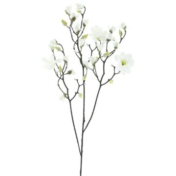 Artificial branch Magnolia NELKA, white, 4ft/125cm