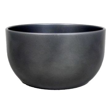 Ceramic bowl TEHERAN TOWER, anthracite, 5.5"/14cm, Ø10"/26cm