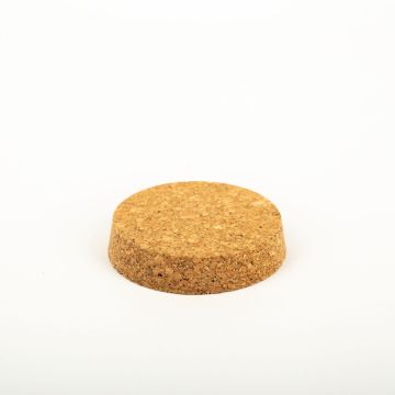 Barrel cork SERILDA made of agglomerated cork, natural, 0.6"/1,5cm, Ø2.8"/7,1/3"/7,6cm