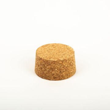 Barrel cork SERILDA made of agglomerated cork, natural, 1.1"/2,7cm, Ø2"/5/2.2"/5,5cm