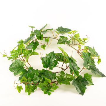 False grapevine garland IGNATIUS, Eco Collection, green, 5ft/150cm