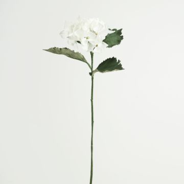 False flower Hydrangea GUNILLA, Eco Collection, white-purple, 24"/60cm, Ø4.7"/12cm