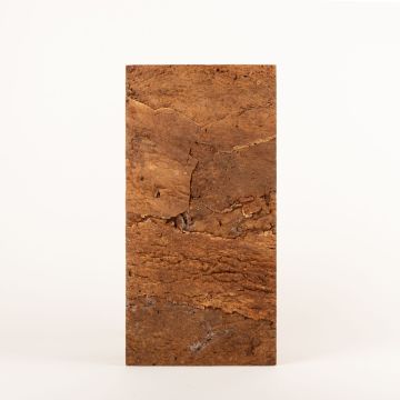 Natural cork board RATANA on agglomerated cork support, light brown, 24"x12"/60x30cm, thickness 0.4"-0.8"/1-2cm